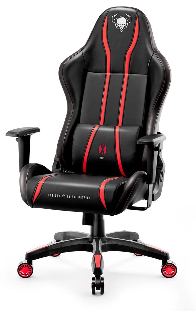 SCAUN GAMING DIABLO X-ONE 2.0 SMALL: NEGRU-ROȘU