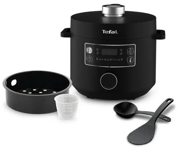 Oală electrică multifuncțională Tefal TURBO CUISINE 4,8 l 1090W/230V negru