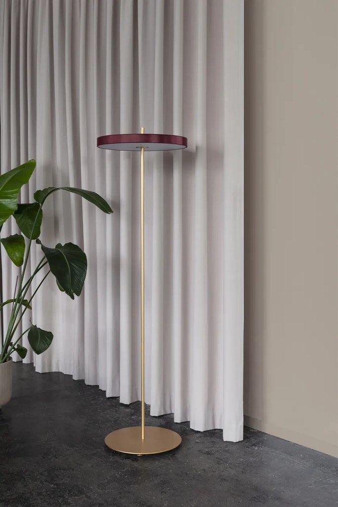 Lampadar LED design scandinav Asteria floor - ruby red 2341 VTC