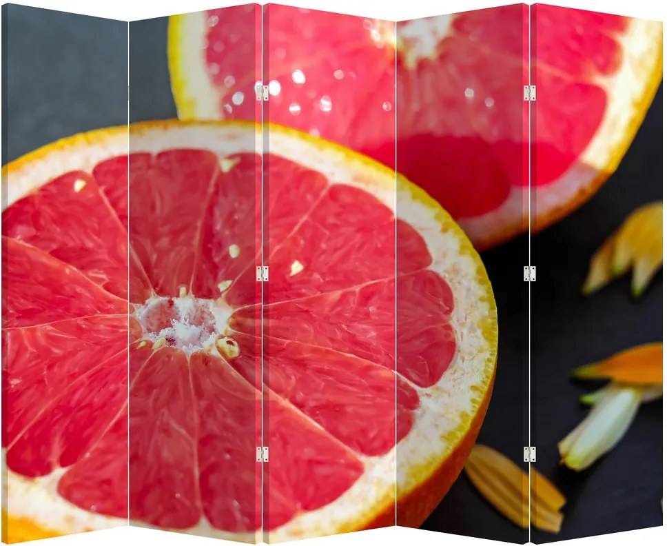 Paravan - Grapefruit tăiat (210x170 cm)