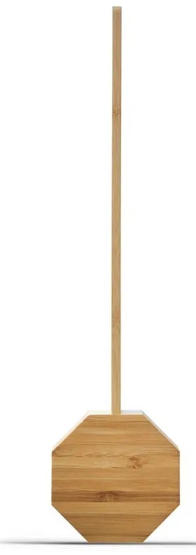 Veioză în culoare naturală LED din bambus (înălțime 39,5 cm) Octagon One – Gingko