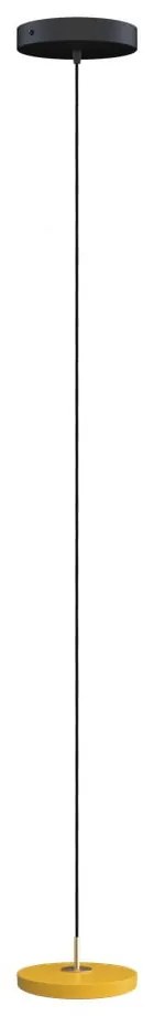 Lustră galbenă LED cu abajur din metal ø 15 cm Asteria Micro – UMAGE