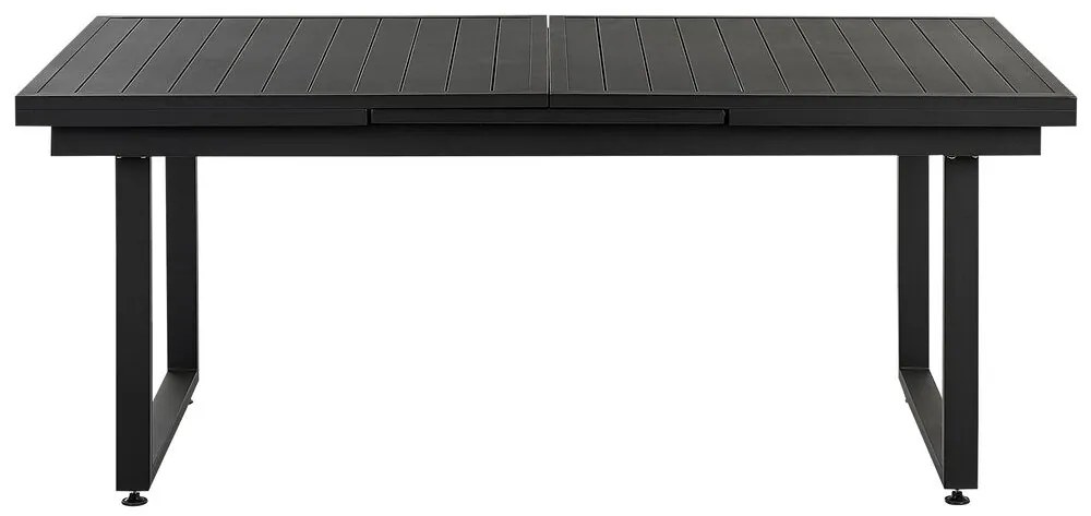 Set mobilier de grădină Valerian/Tavia (Negru + gri + maro) . 1076306