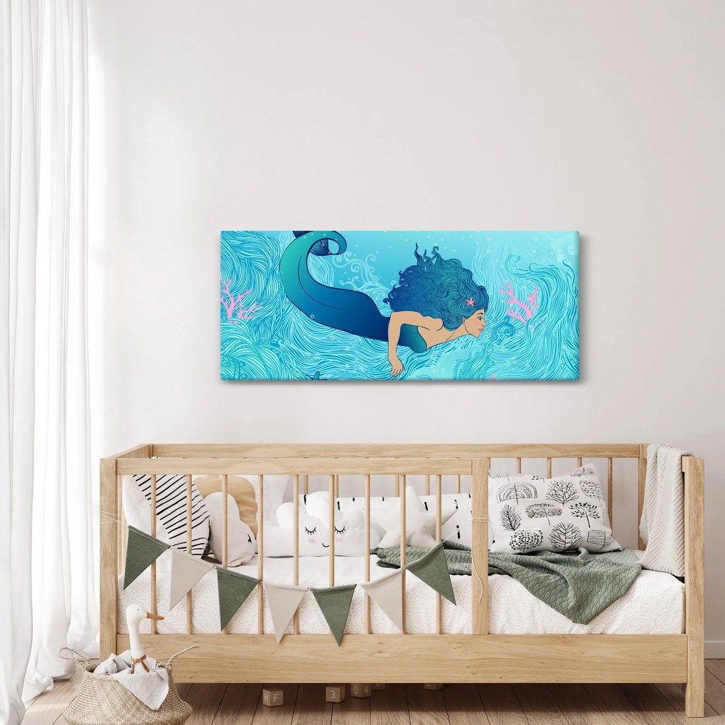 Tablou - Sirena (120x50 cm)
