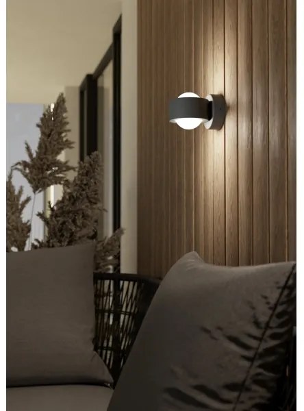 Eglo 98746 - Aplică perete exterior LED TREVIOLO 2xLED/2W/230V IP44