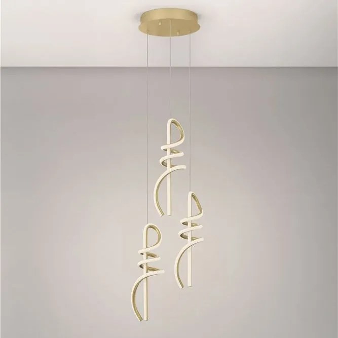 Lustra cu 3 pendule LED SOLINE