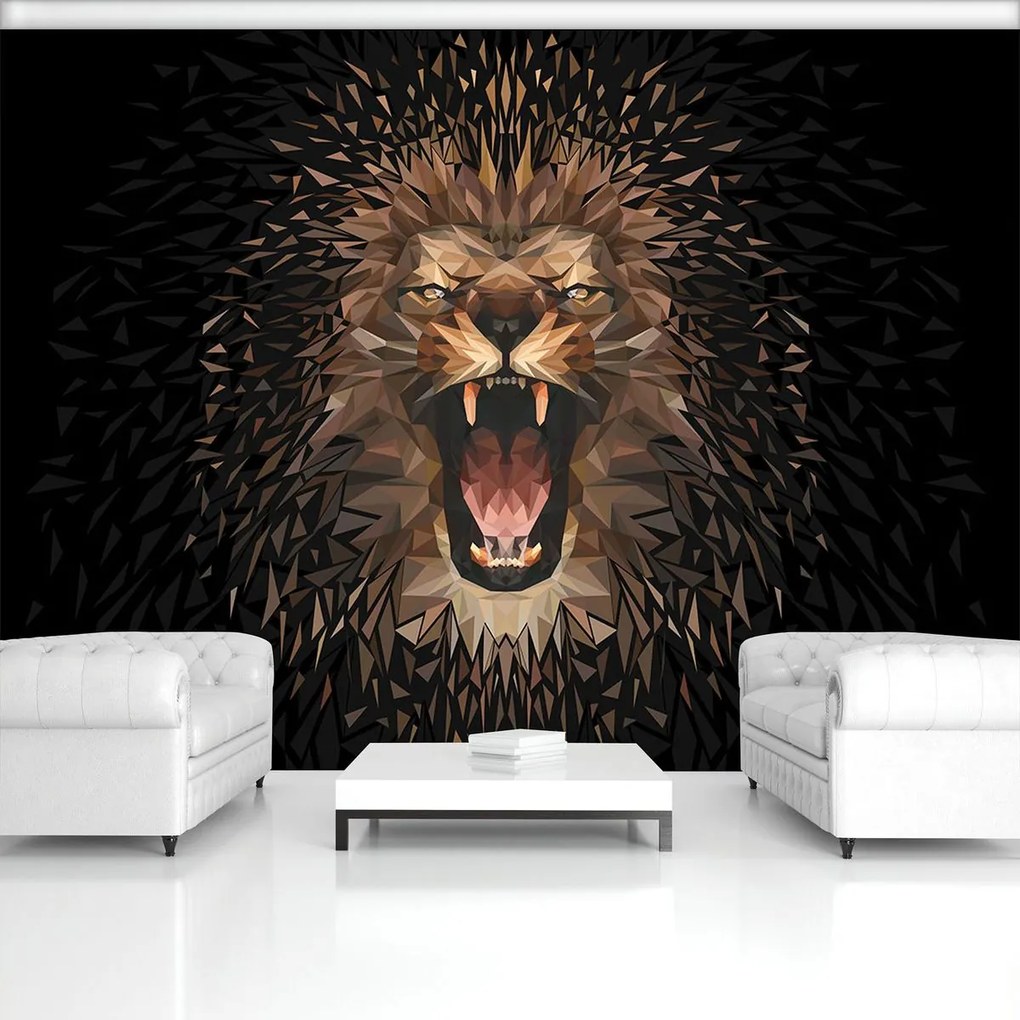 Fototapet - Leu (152,5x104 cm)