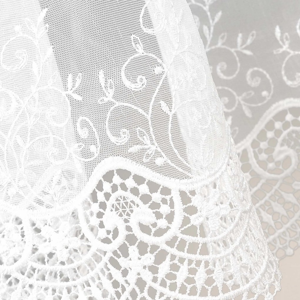 Goldea perdea jacquard - model 125162 - la metru 150 cm