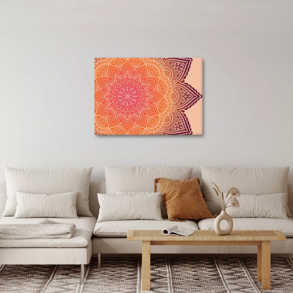 Tablou - Mandala artă (70x50 cm)