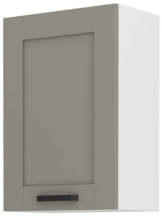 Dulap superior de bucătărie Lucid 50 G 72 1F (claygrey + alb). 1045445