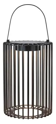 Felinar cu LED negru solar/cu USB (înălțime 54 cm) pentru exterior Cavia – Markslöjd