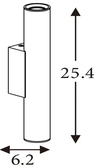 Searchlight 28125GO - Aplica de perete BEACON 2xGU10/10W/230V aurie