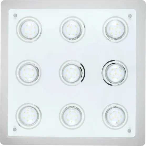 Rabalux 2517 - Plafonieră LED NAOMI 9xGU10/5W