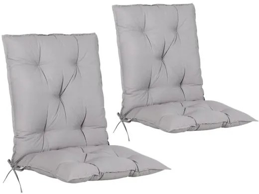 Deuba Set 2 perne 116x57x7cm - gri