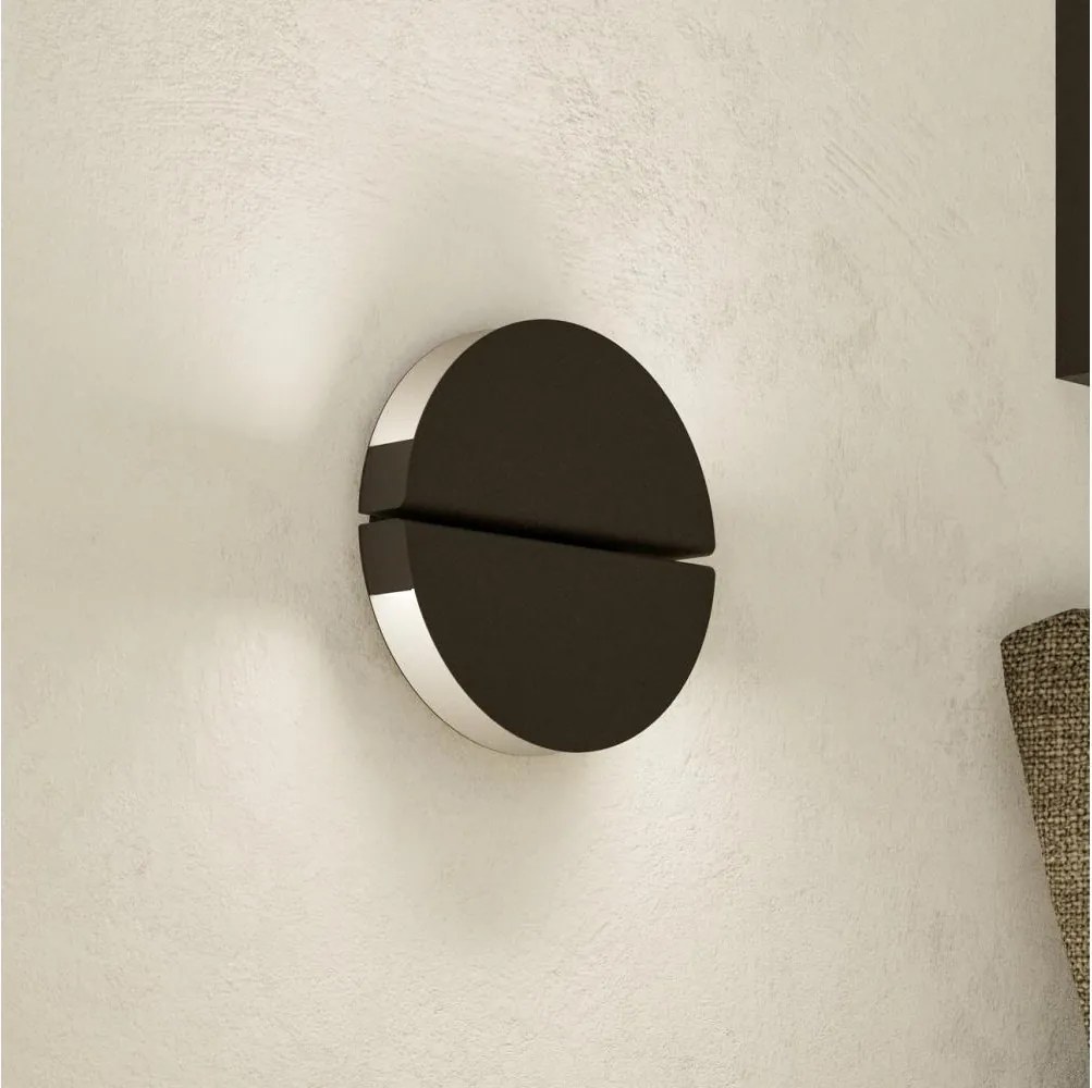 Eglo 902118 - Aplica de exterior PIANOSA LED/4,5W/230V IP44, negru