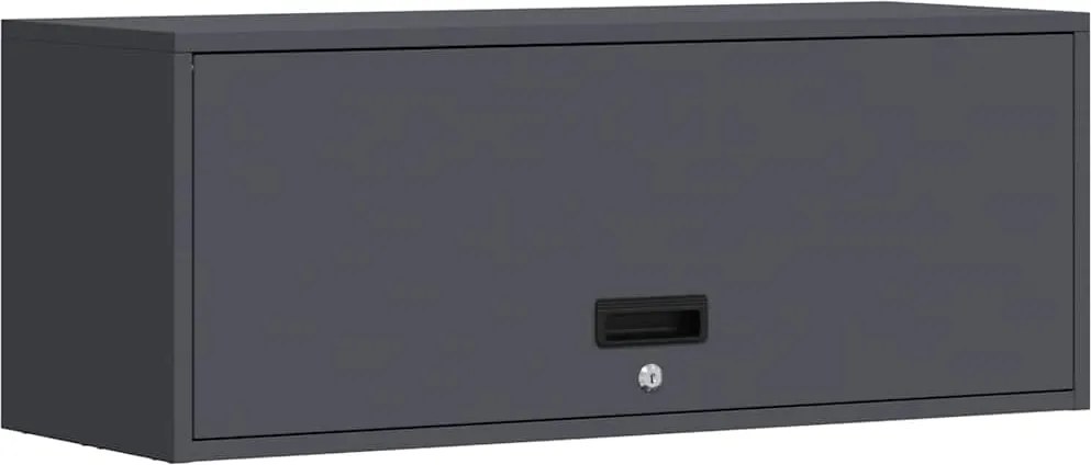 vidaXL Dulap de perete pentru garaj Antracit 90 x 33 x 35 cm