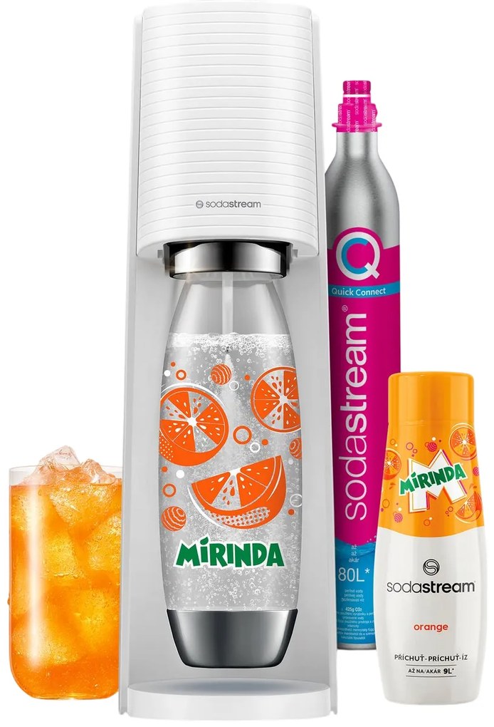 Sodastream Terra White Mirinda MegaPack CQC