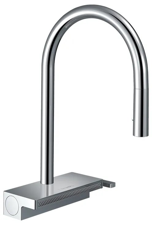 Baterie de bucatarie, Hansgrohe, Aquno Select M81 170, 3 jeturi, sBox, crom