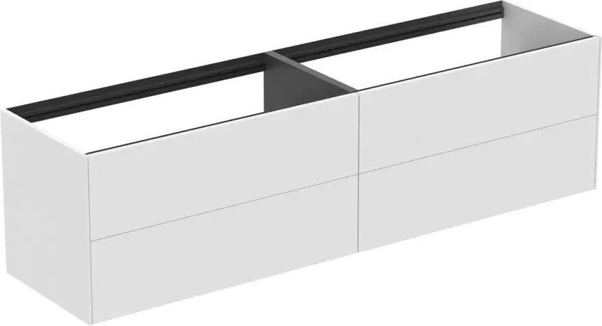 Dulap baza suspendat Ideal Standard Atelier Conca alb mat 4 sertare 200 cm