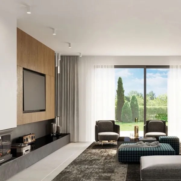 Spot LAGOS 1xGU10/40W/230V 20 cm alb Sollux SL.0997