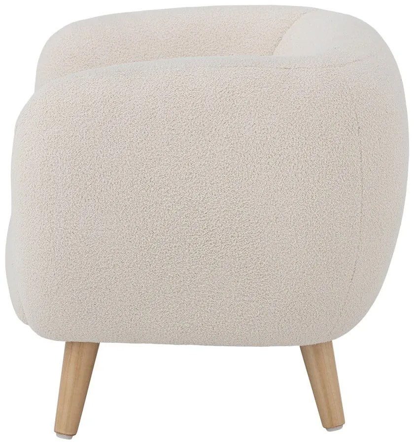 Fotoliu de copii alb Cade – Bloomingville Mini