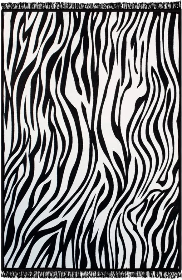 Covor lavabil cu 2 fețe Kate Louise Zebra, 120 x 180 cm