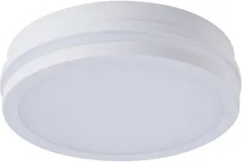 Brilagi - Lampă LED de exterior cu senzor BENE LED/18W/230V, Ø 21,5 cm, albă, IP54