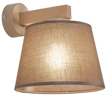 BRILAGI - Lampă de perete LED LATTE SABIA 1xE27/15W/230V pin/maro
