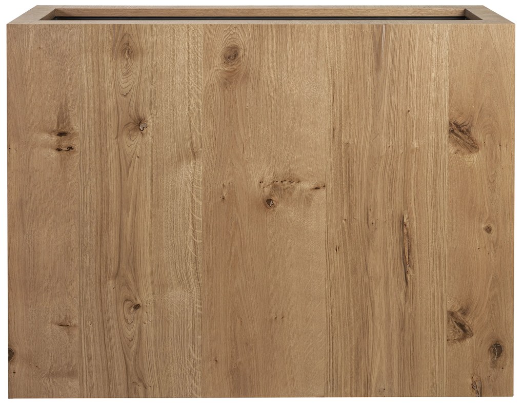 Ghiveci din lemn cu auto-irrigare TAMMI, dreptunghiular-înalt, mai multe variante - Hobby Flower Dimensiuni: 104 x 30 x 80, Culoare: lemn rustic