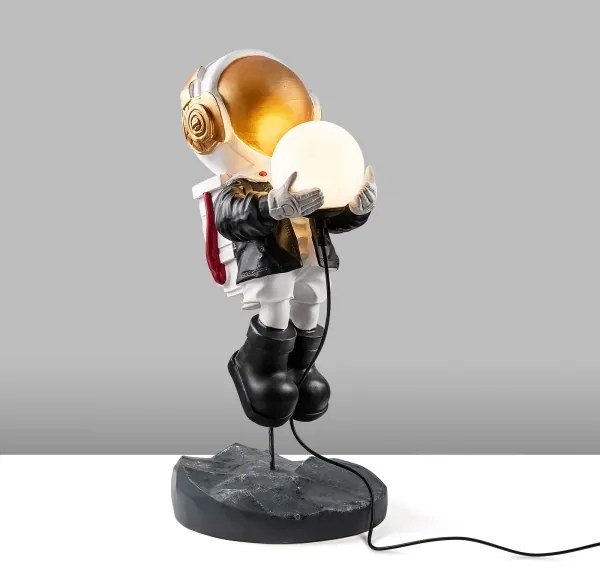 Lampă de noptieră pentru copii ASTRONAUT 1xE14/40W/230V, cupru