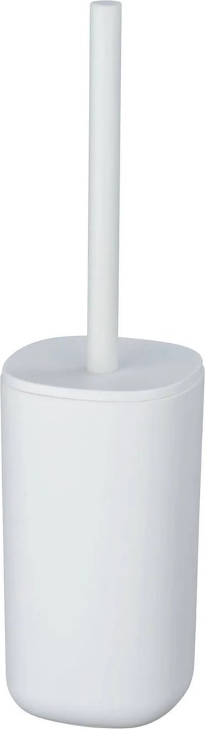 Perie de toaleta cu suport DAVOS, alb, Wenko