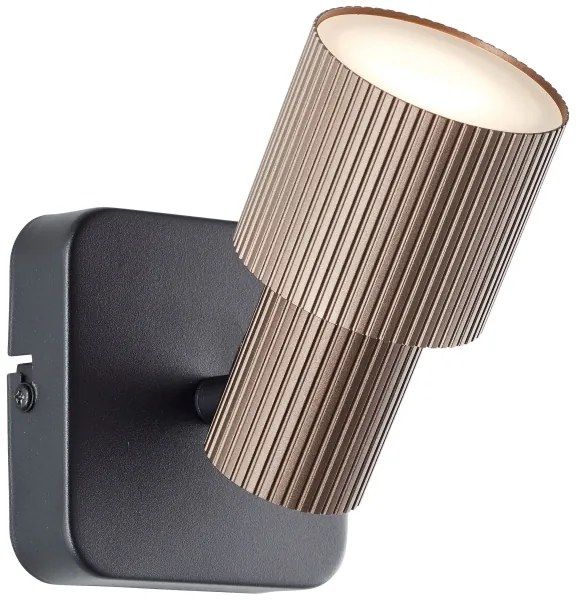Spot LED de perete Brilliant CADIZ 1xGU10/5W/230V bronz