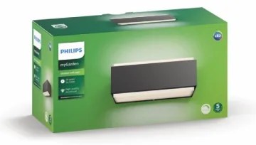 Corp de iluminat LED de exterior dimabil MYGARDEN 2xLED/4,5W IP44 Philips 16487/93/P3