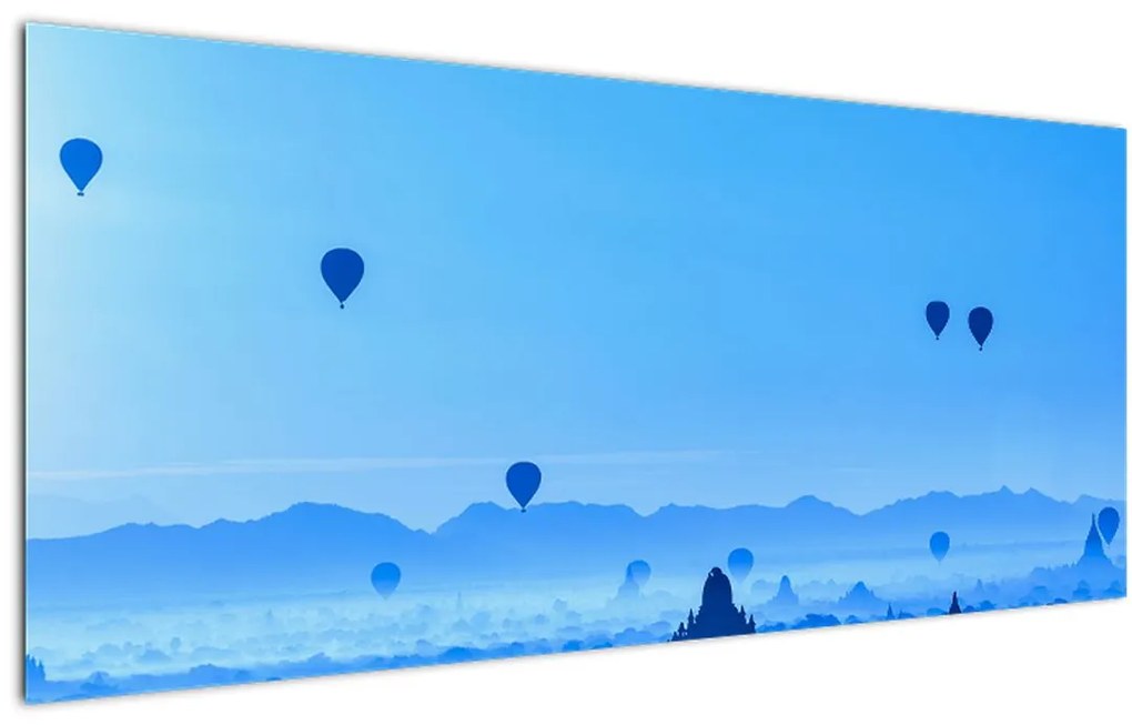 Tablou - Peisaj și săgeți (120x50 cm)