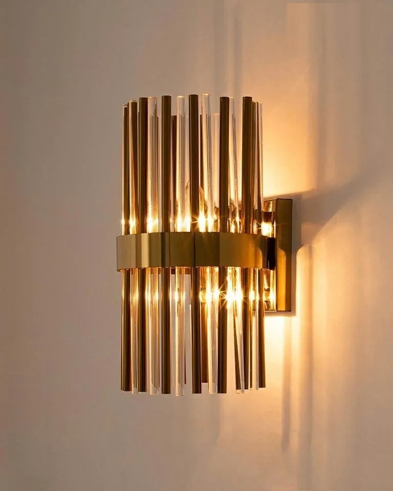 Aplica de perete design modern Gora auriu
