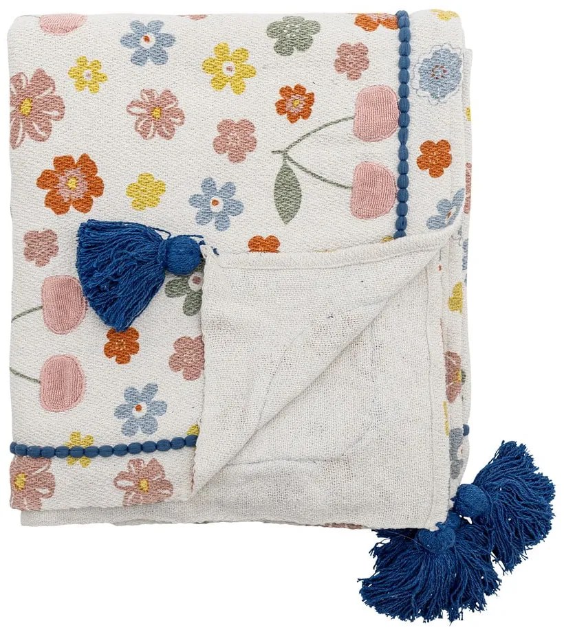 Pătură pentru copii din bumbac reciclat 130x160 cm Cherry – Bloomingville Mini