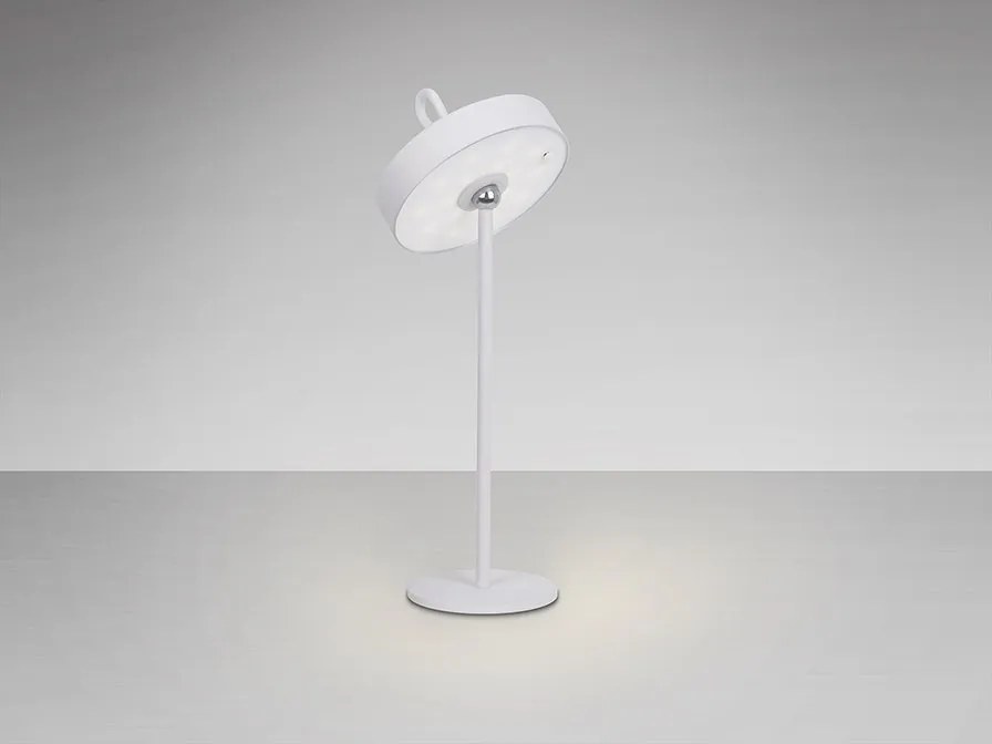Lampa LED portabila iluminat decorativ IP54 JIGRA alba