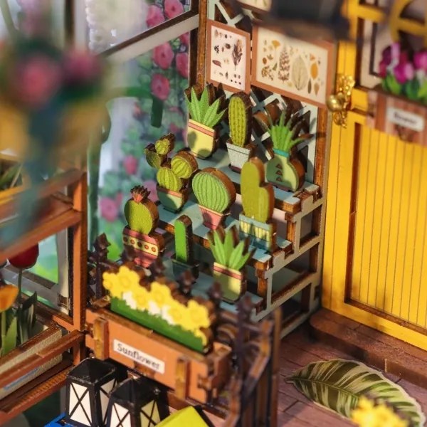 Casă miniaturală 2Kids Toys casă cu grădină 2xAAA