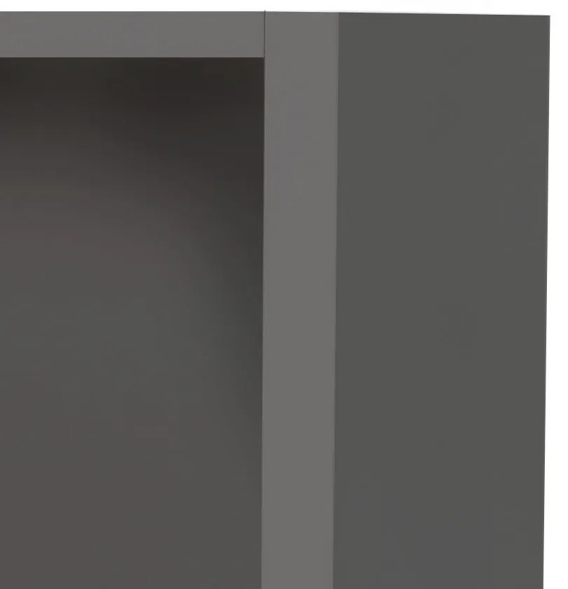 Boxie dulap de perete deschis 40x40x37 cm antracit