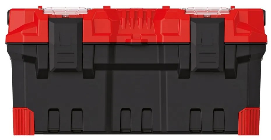 Cutie pentru scule cu maner metalic 49,6 x 25,8 x 24 cm, rosu