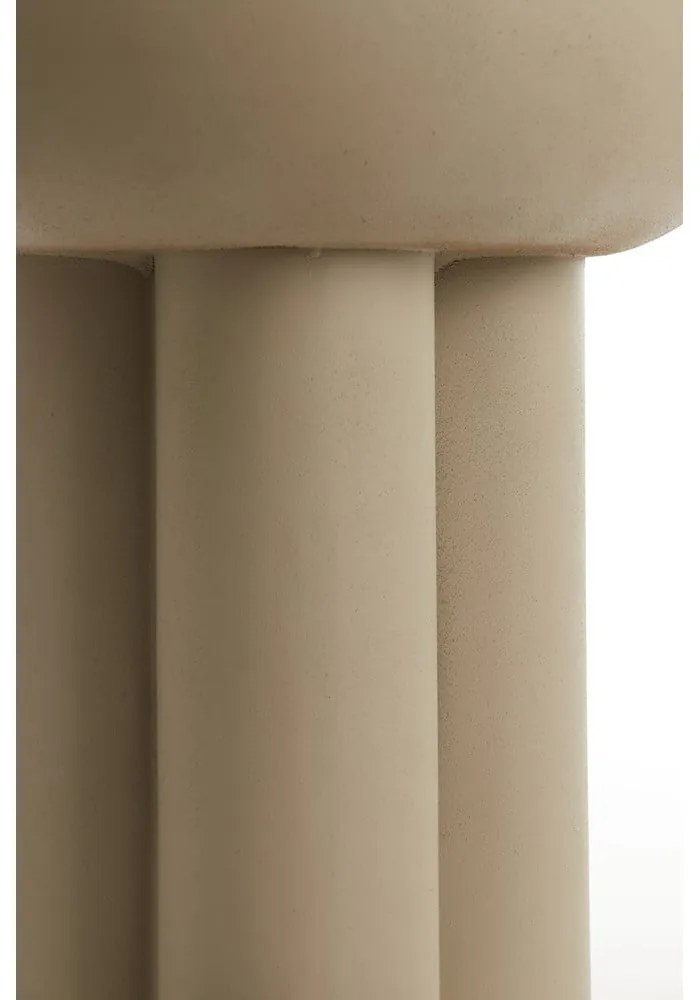 Măsuță auxiliară rotundă din metal ø 46 cm Mikola – Light &amp; Living