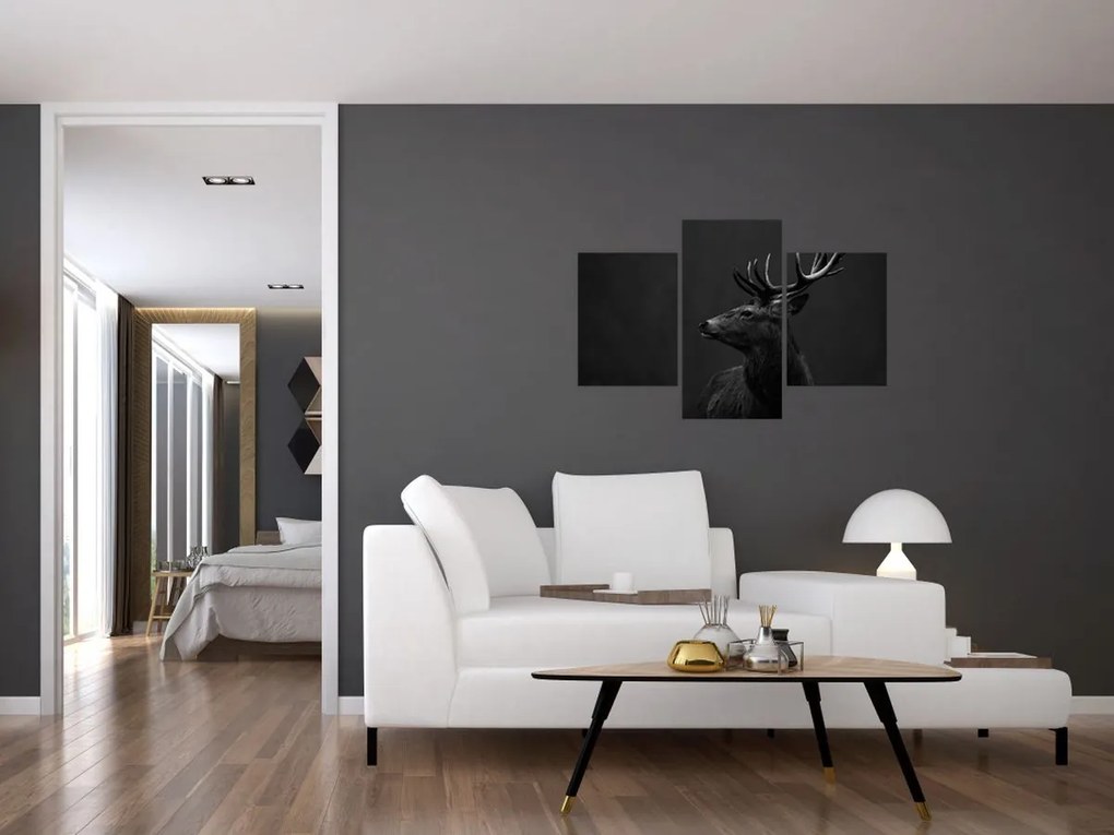 Tablou - Portret de căprioară (90x60 cm)