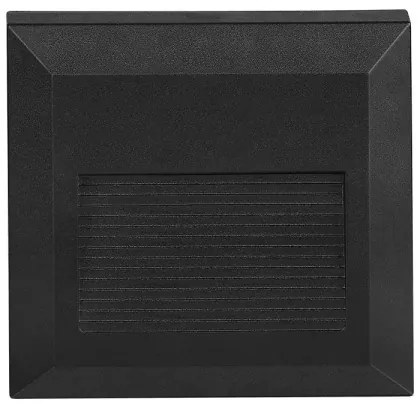 Corp de iluminat LED de exterior pentru scări LED/2W/230V IP65 4000K negru
