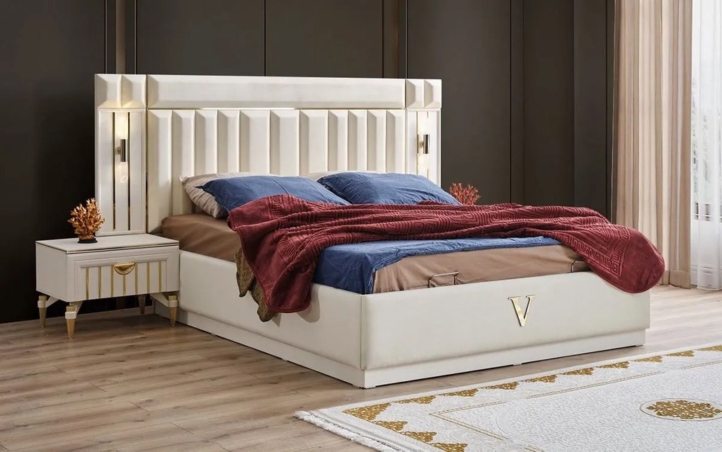 Valentina Set de mobila turcesc de elită pentru dormitor în stilul Modern