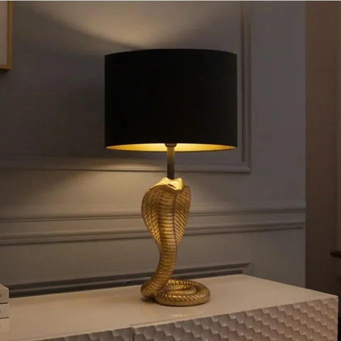 Veioza, Lampa de masa ceramica COBRA 65cm