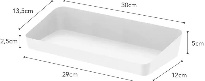 Tavă 13.5x30 cm Amenity – YAMAZAKI