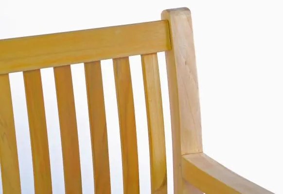 Banca de grădină DIVERO cu 3 locuri 180 cm