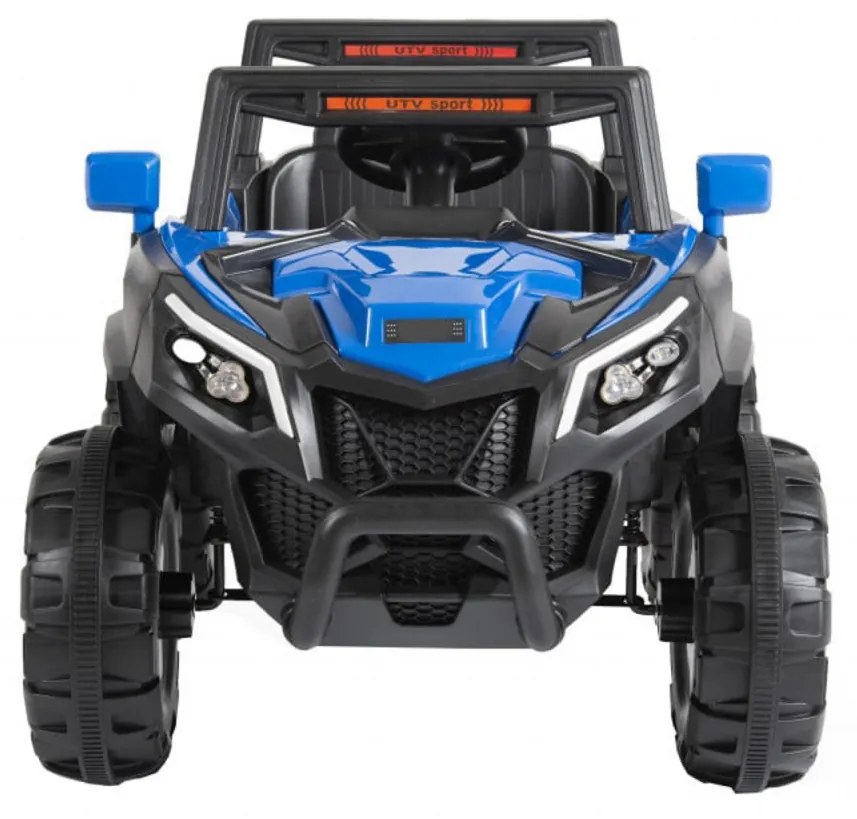 Masinuta Electrica cu acumulator pentru copii NOVOKIDS™ Atlantis Buggy UTV , 2 locuri, Cu faruri luminoase, Telecomanda, 3-8 ani , max 35 kg , 12V,