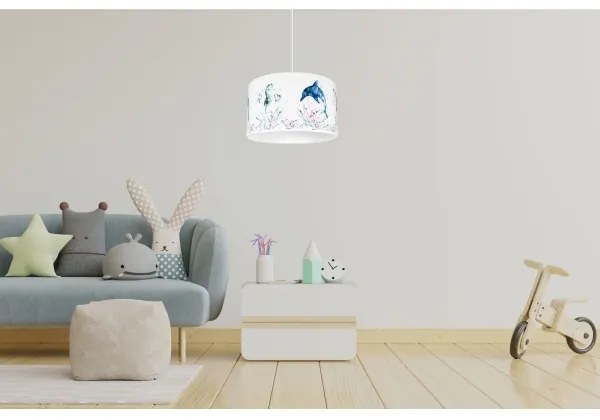 Lustră pentru copii OCEAN 1xE27/60W/230V