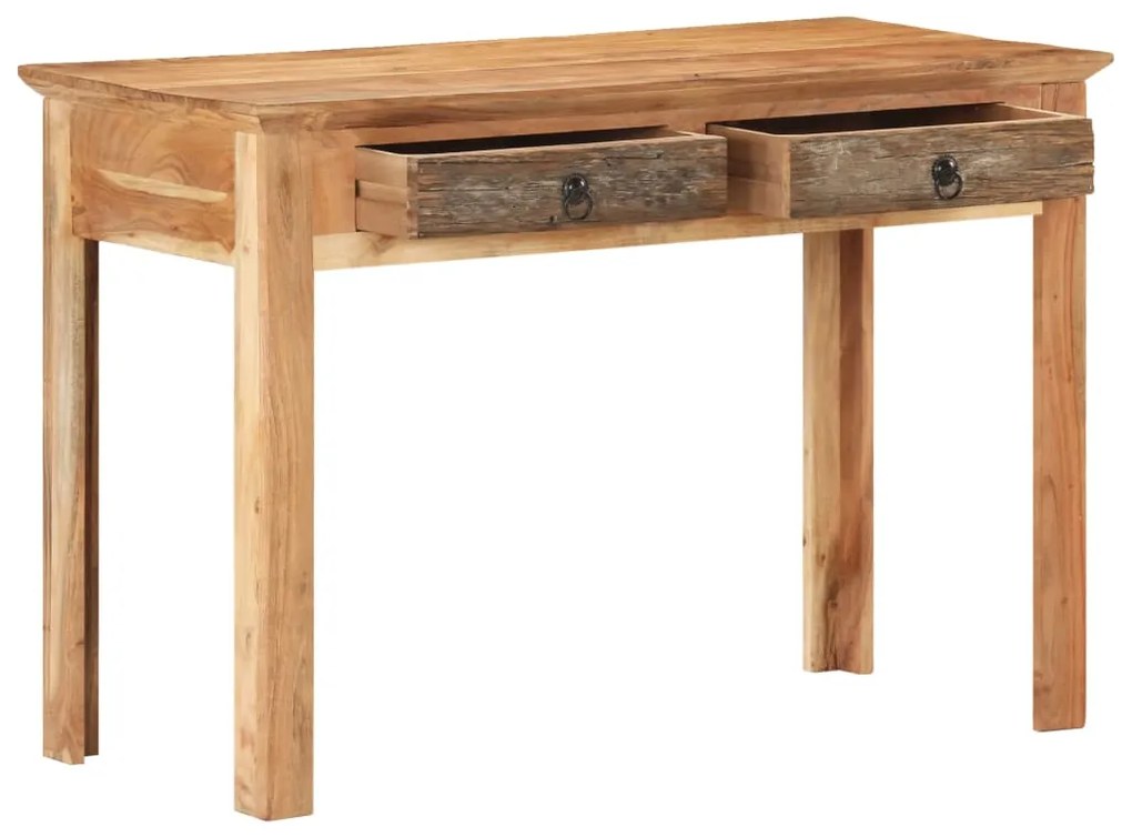 320385 vidaXL Birou, 110 x 50 x 75 cm, lemn masiv reciclat